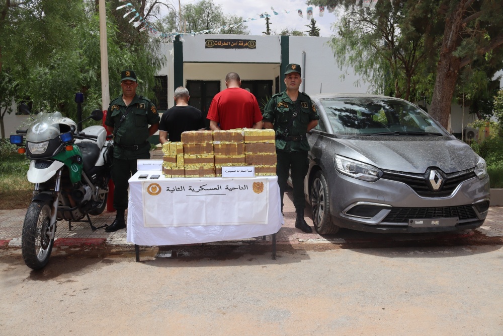 The army controls a huge amount of drugs from Morocco