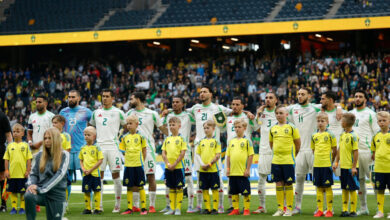 The national team classification in the "FIFA" schedule for the month of July