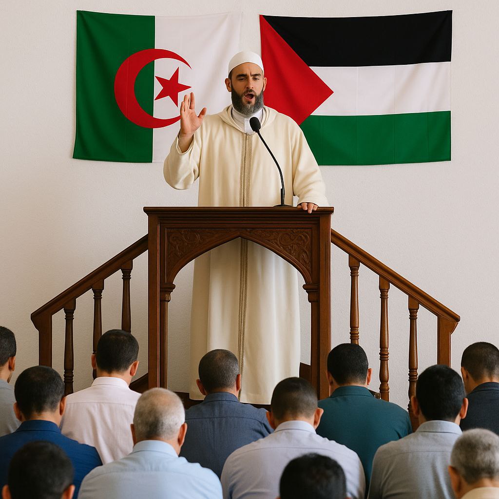 From the pulpit of Algeria to Gaza, Friday sermons ... screams of support and sympathy