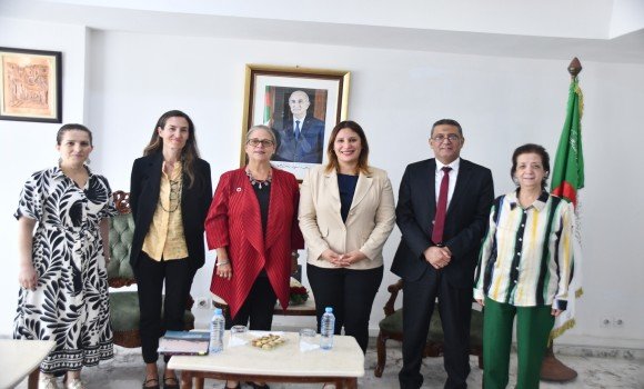 Gilali is looking with two officials of ways to enhance coordination with the United Nations agencies - New Algeria