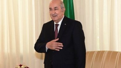 The President Taboun congratulates the national basketball team after its crowning the Arab Championship - Algerian Dialogue
