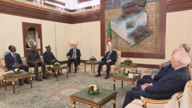 The President of the Republic receives the foreign ministers of the group