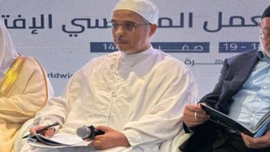 Zaid Al -Khair chairs a scientific session at the tenth World Conference of the Ifta House in Cairo - New Algeria