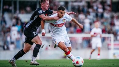 A successful start for Sounani in the Stuttgart shirt