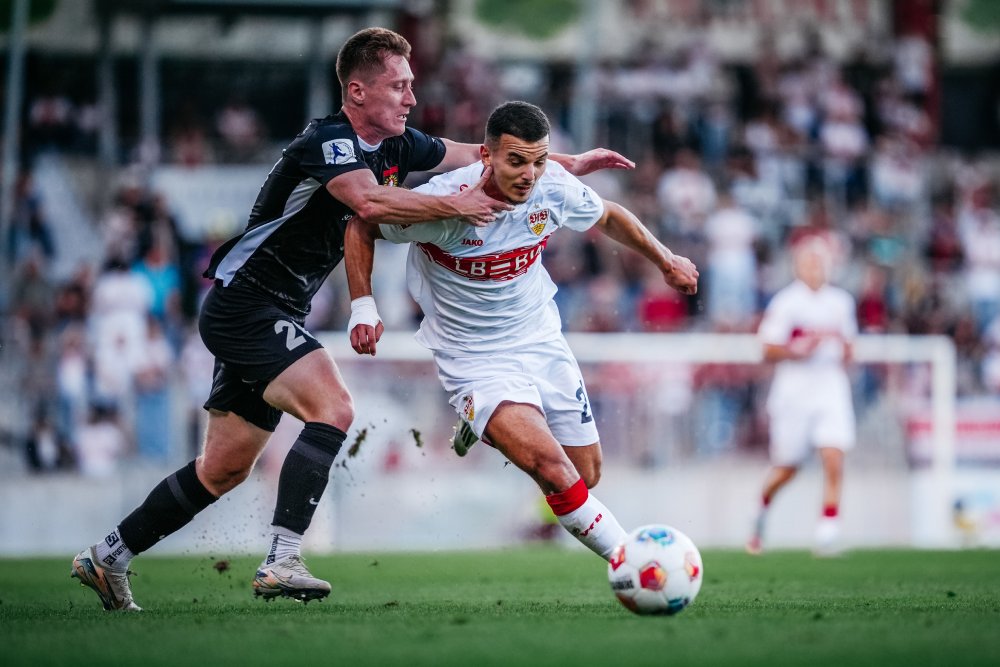A successful start for Sounani in the Stuttgart shirt