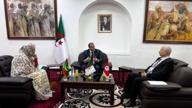 A tripartite meeting to enhance trade cooperation between Rizeig and the ministers of trade for Tunisia and Mauritania - Algerian dialogue