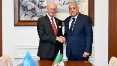 Atf meets de Mistura and renews the position of Algeria supporting Western Sahara - Algerian dialogue