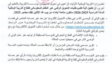 Details ... how to transform students digitally in the education sector - new Algeria