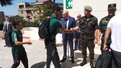 Pictures .. The national team arrives in Tizi Ouzou - New Algeria