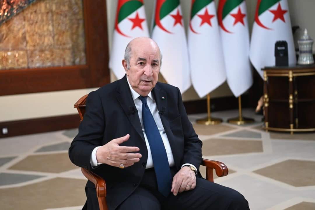 President Taboun: What is happening in Gaza is a terrible massacre - New Algeria