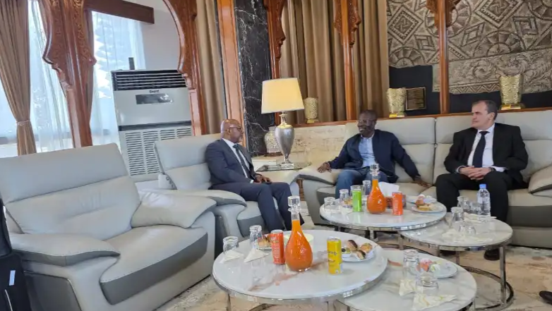 Rizeig receives the Secretary of State for the Angolan Transport in Algeria - Algerian dialogue