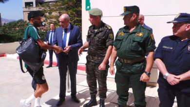 The national team reaches Tizi Ouzou