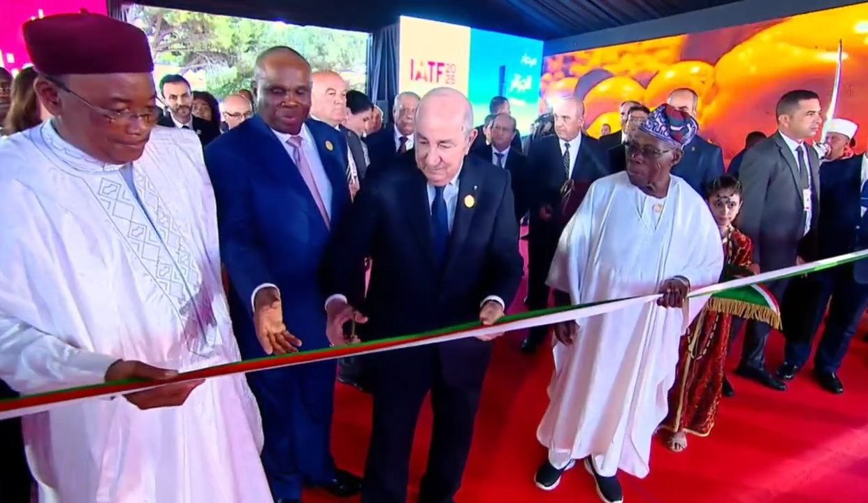 The opening of the fourth edition of the African -African Trade Exhibition 2025 in Algeria - Algerian dialogue