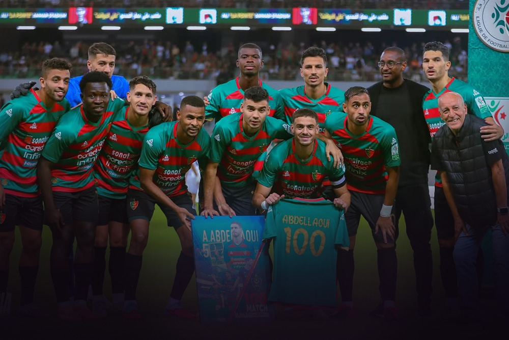 Mouloudia Algiers is approaching the front