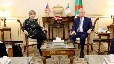 Nasseri reviews with the American Ambassador the prospects for bilateral relations between the two countries - New Algeria