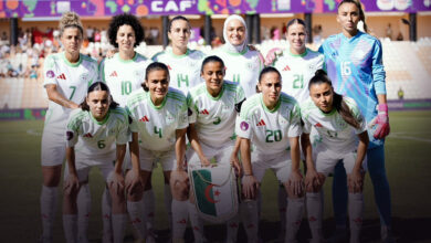 National team players arrive in Oran