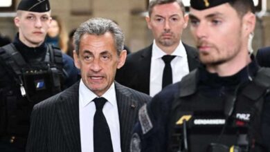 Sarkozy behind bars on Tuesday...the first French president to go to prison