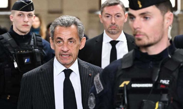Sarkozy behind bars on Tuesday...the first French president to go to prison