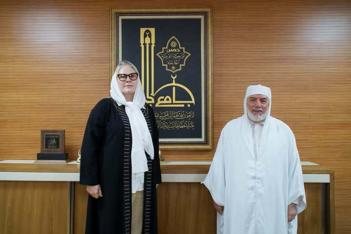 The Algeria Mosque receives this document - the new Algeria