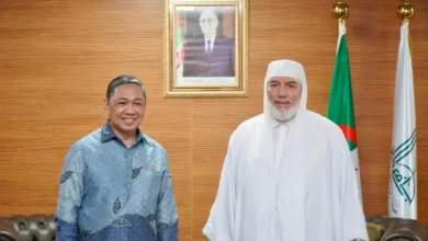 The Dean of the Algerian Mosque receives the Indonesian Deputy Foreign Minister - New Algeria