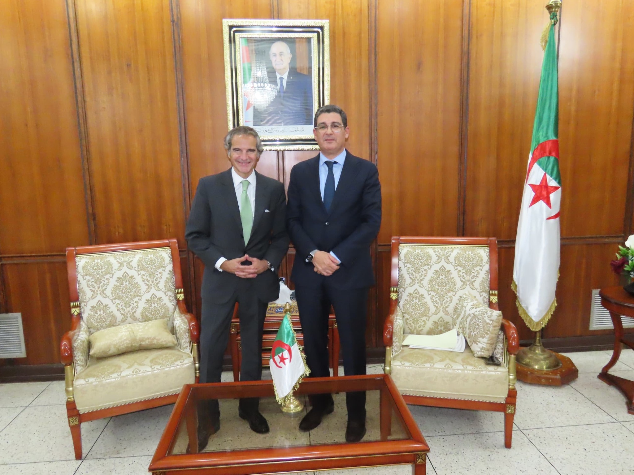 The Minister of Health receives the Director General of the International Atomic Energy Agency - New Algeria