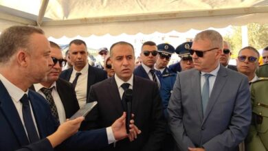 The Minister of Sports lays the foundation stone for the completion of a neighborhood swimming pool in Sidi Bel Abbes - Al-Hiwar Algeria