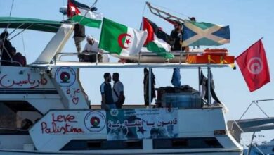 The naval occupation arrests the crew of the Algerian ship "Deir Yassin" - the Algerian dialogue