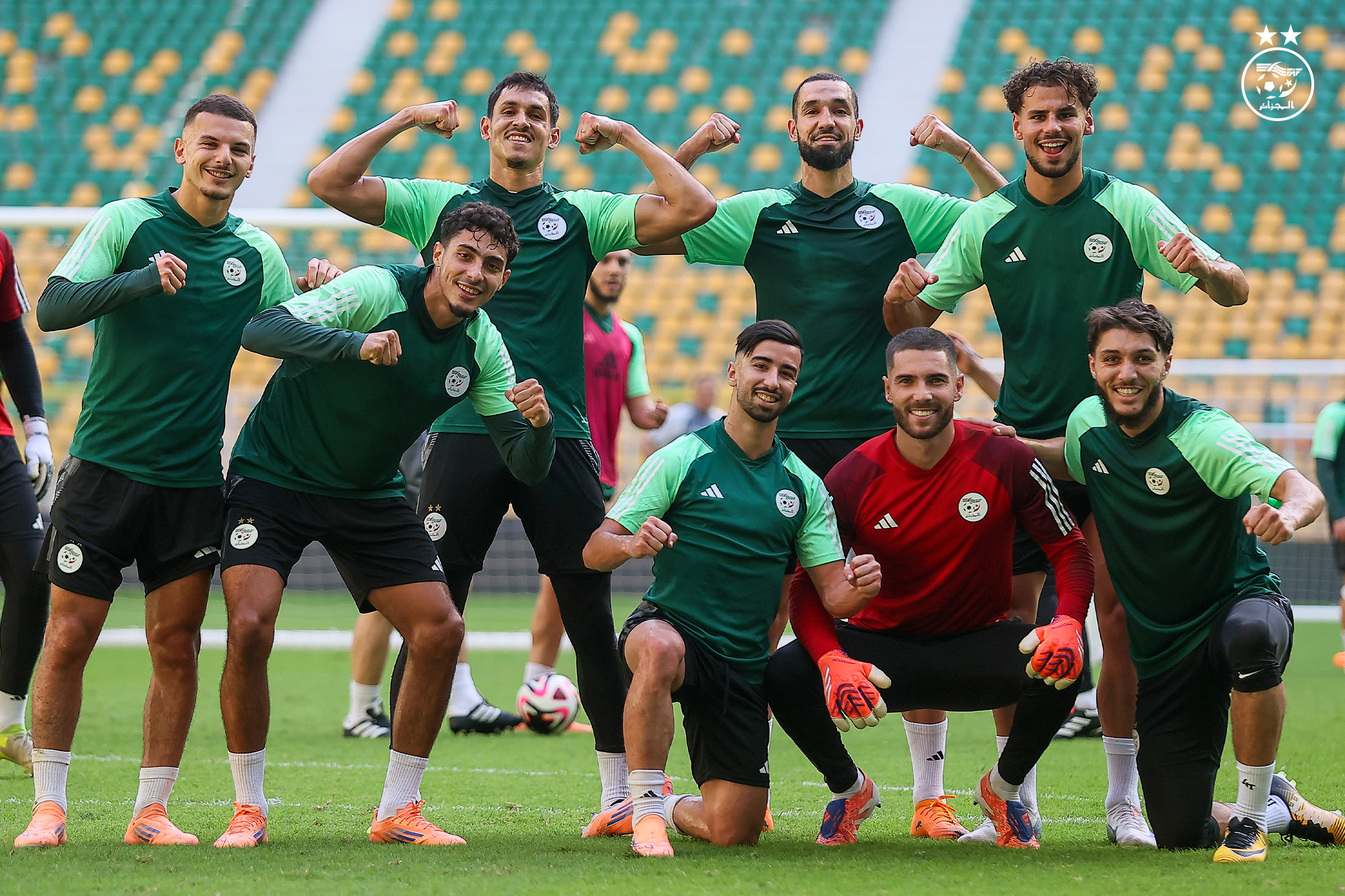 The starting lineup of the Algerian national team against Uganda - The New Algeria