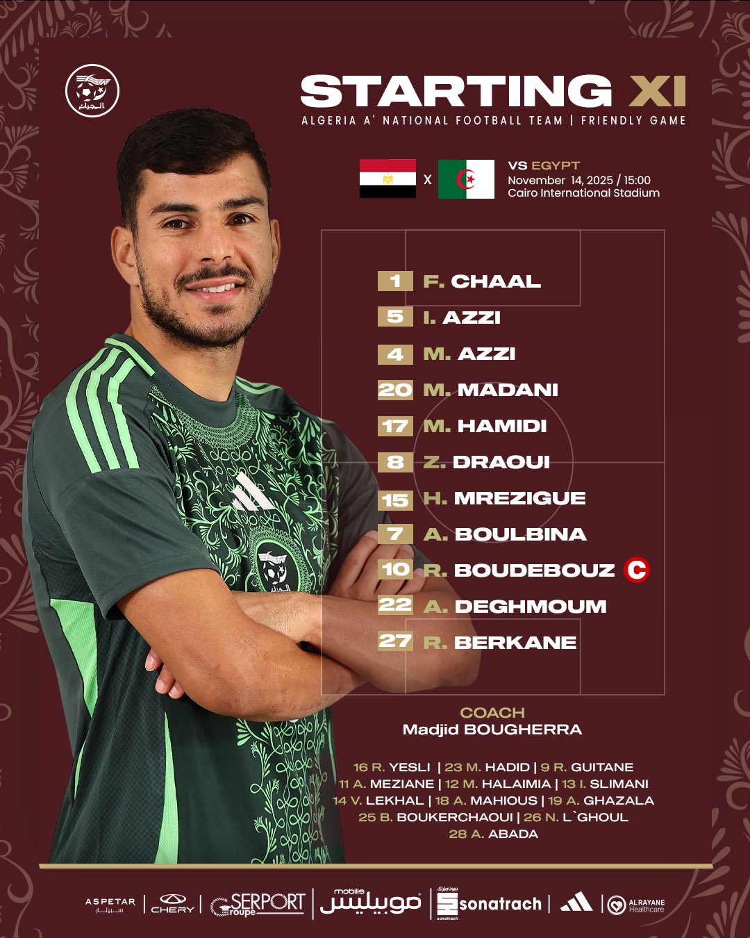 Algeria's reserve team is defeated by Egypt - New Algeria