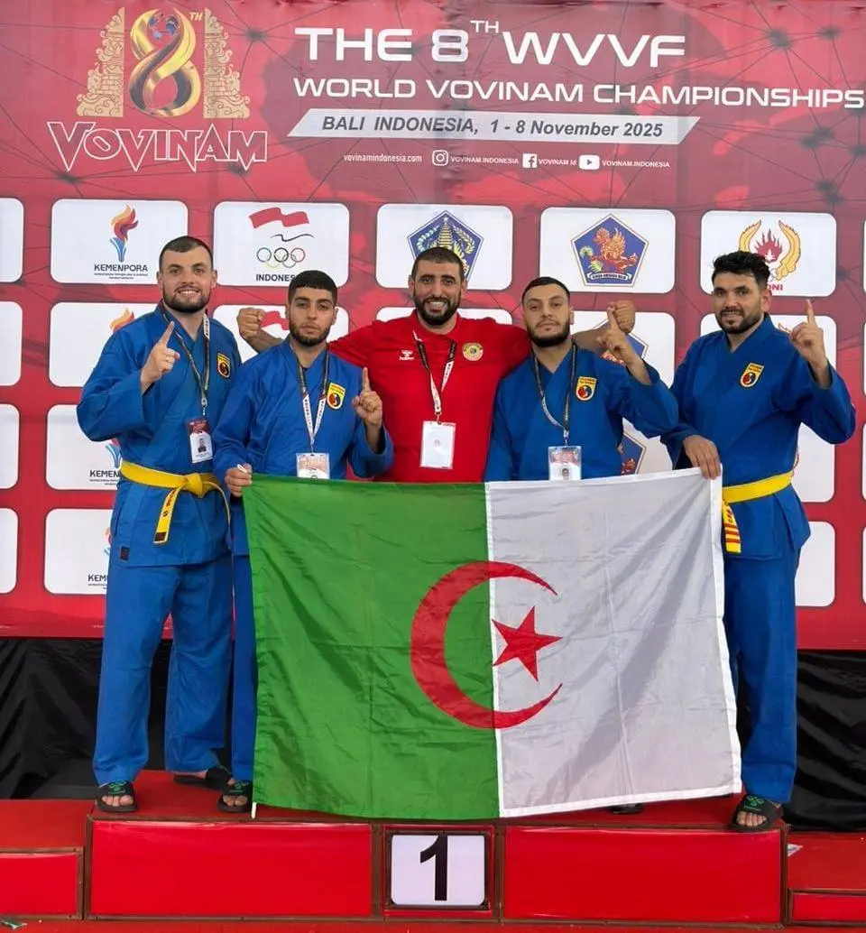 Fiat Fudaw World Championship: The national team achieves runner-up status with 24 medals - Algerian Dialogue