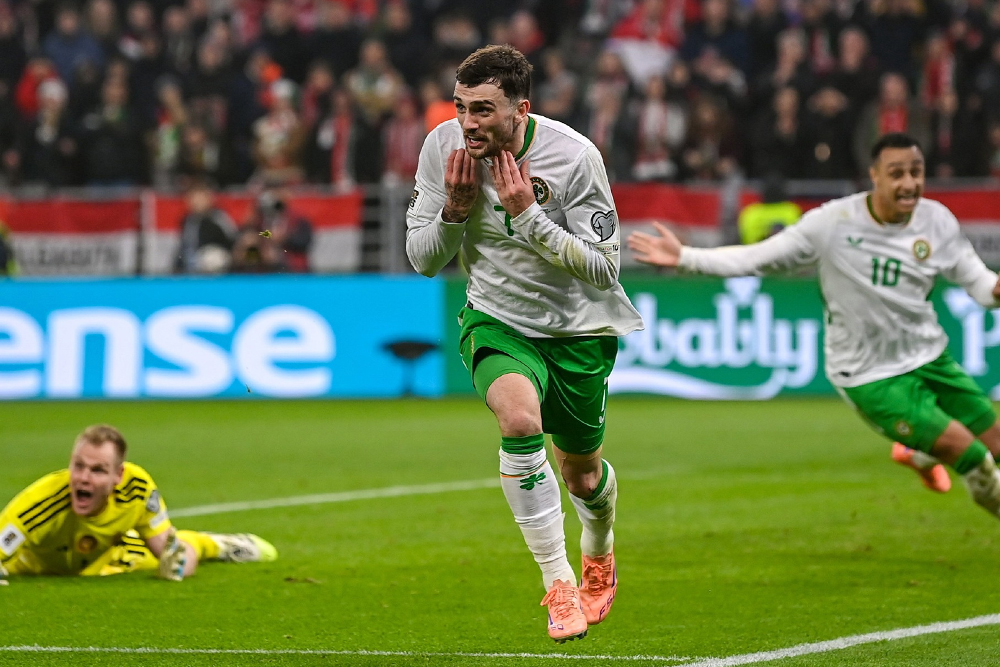 Ireland surprises Hungary and qualifies for the World Cup playoff