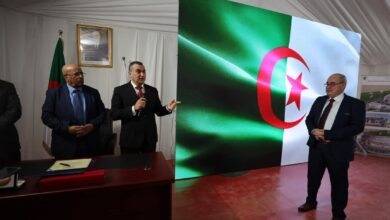 Laying the foundation stone for the project to secure the infrastructure of the Satellite Communications Center - New Algeria