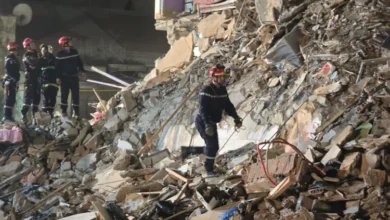 No death was recorded in the collapse of half a building in the capital - New Algiers