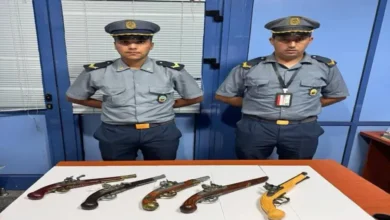 Tlemcen Airport..5 old-made automatic pistols seized - New Algeria