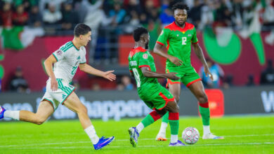 Al-Ghandour: The Burkina Faso player deserved the red card