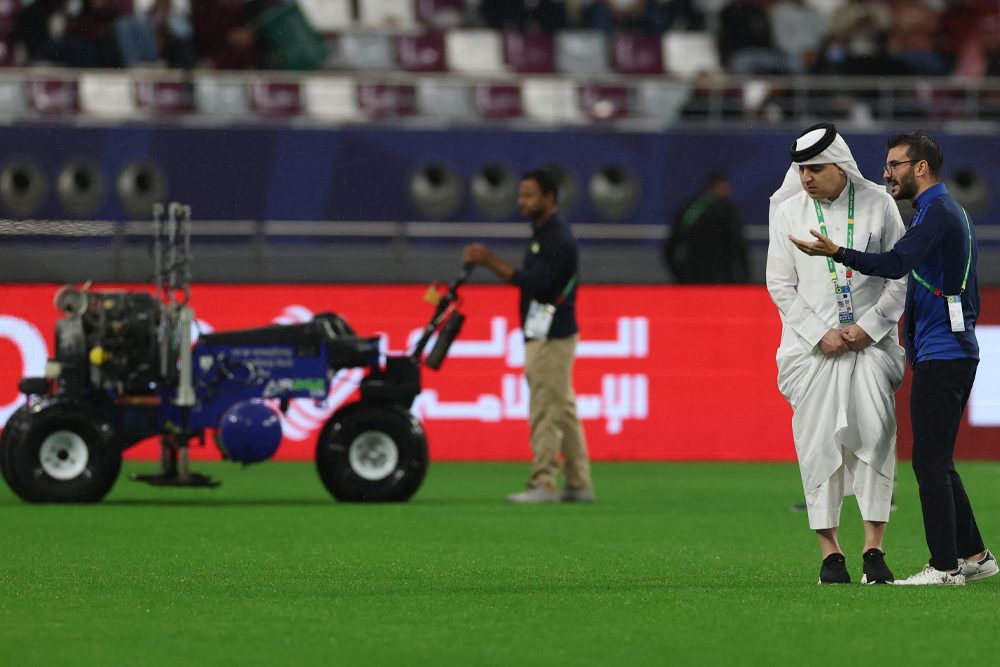 Arab Cup: Rain stops the third-place match