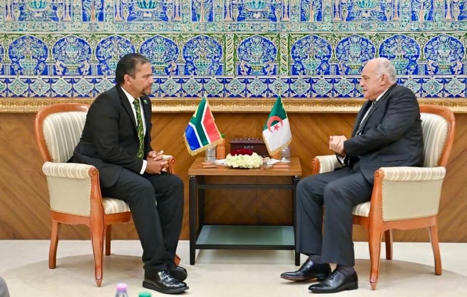 Attaf receives the Minister of International Relations and Cooperation of South Africa - New Algeria