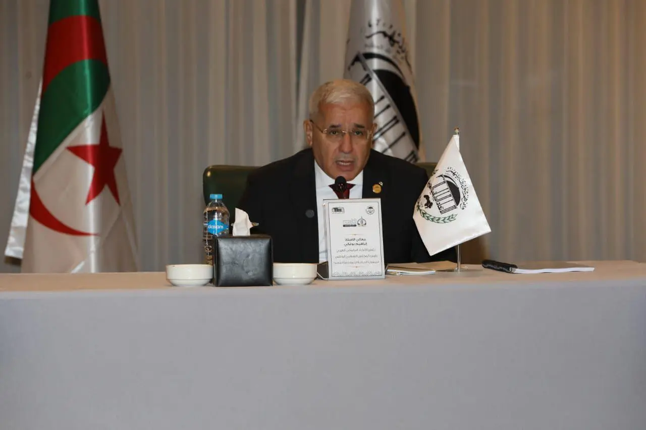 Boghali condemns settlement and describes it as a blatant violation of international legitimacy - Algerian Al-Hiwar newspaper