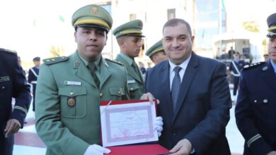 Boudjemaa supervises the graduation ceremony of the batches of officers and re-education agents - New Algeria