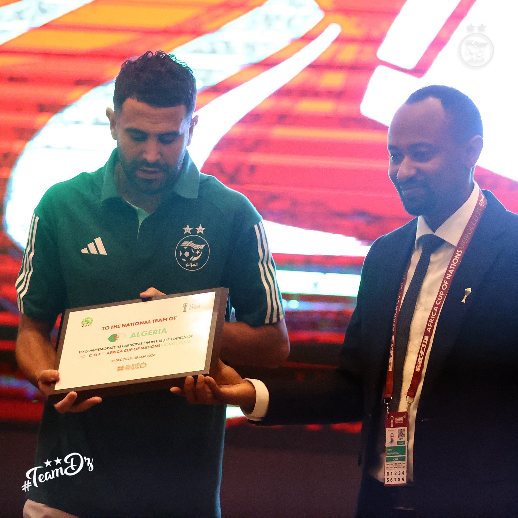 CAF coordination meeting with the national team delegation - New Algeria