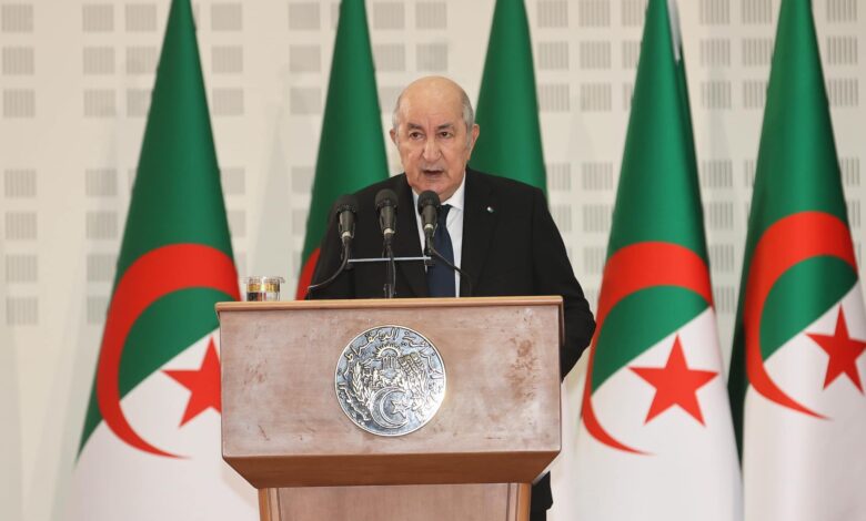 President Tebboune delivers a speech to the nation - New Algeria