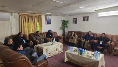 The Algerian White Hands Association on a solidarity visit in Western Sahara - New Algeria