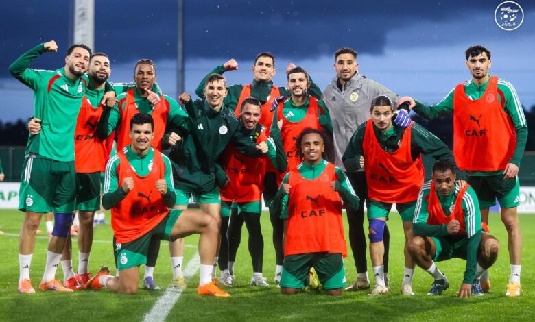 The Greens finish their preparations to face Burkina Faso - Algerian Al-Hiwar newspaper