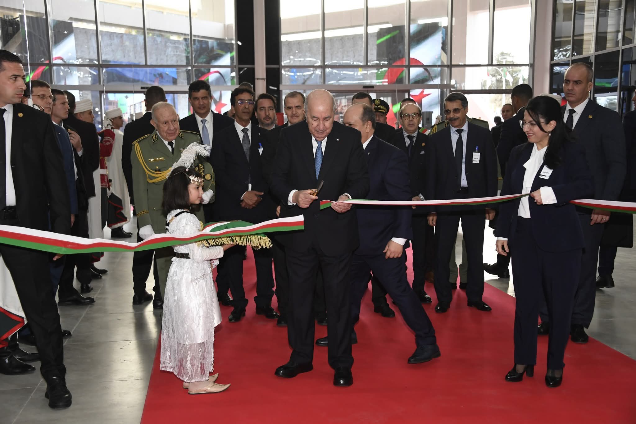 The President of the Republic supervises the opening of the Algerian Production Exhibition - New Algeria