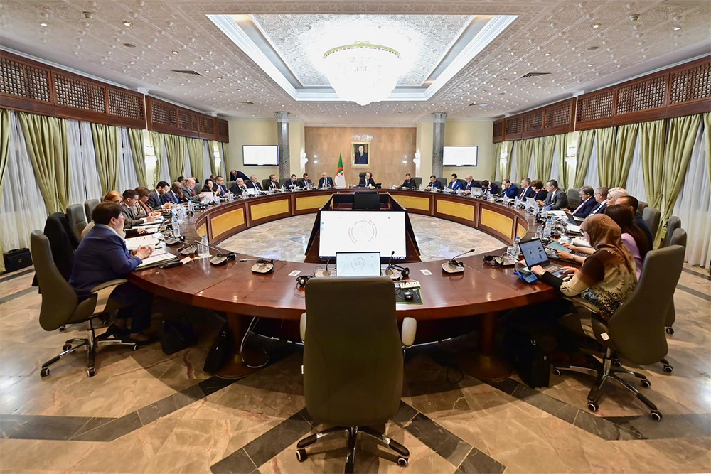 The government meeting reviews four presentations on digitization projects