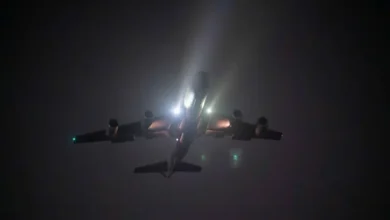 Washington targets ISIS sites in central Syria