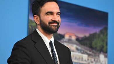 Zahran Mamdani, the first Muslim mayor of New York, Thursday