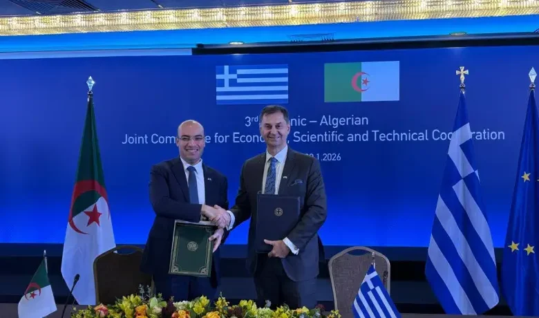 Algeria and Greece sign several agreements to enhance bilateral cooperation - Algerian Al-Hiwar newspaper