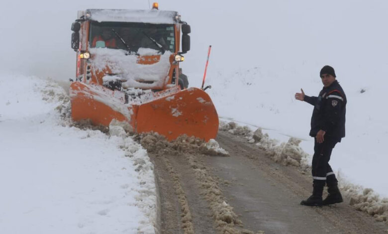 Blocked roads and intensified efforts to provide first aid to citizens