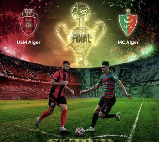 Darby Asmi Nare in the Algerian Super Cup final - New Algeria